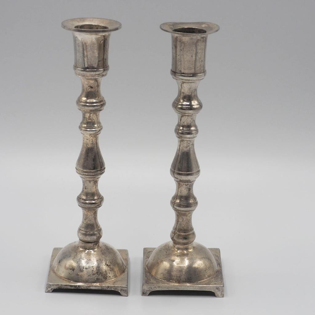Pair Metal Candlestick 8\