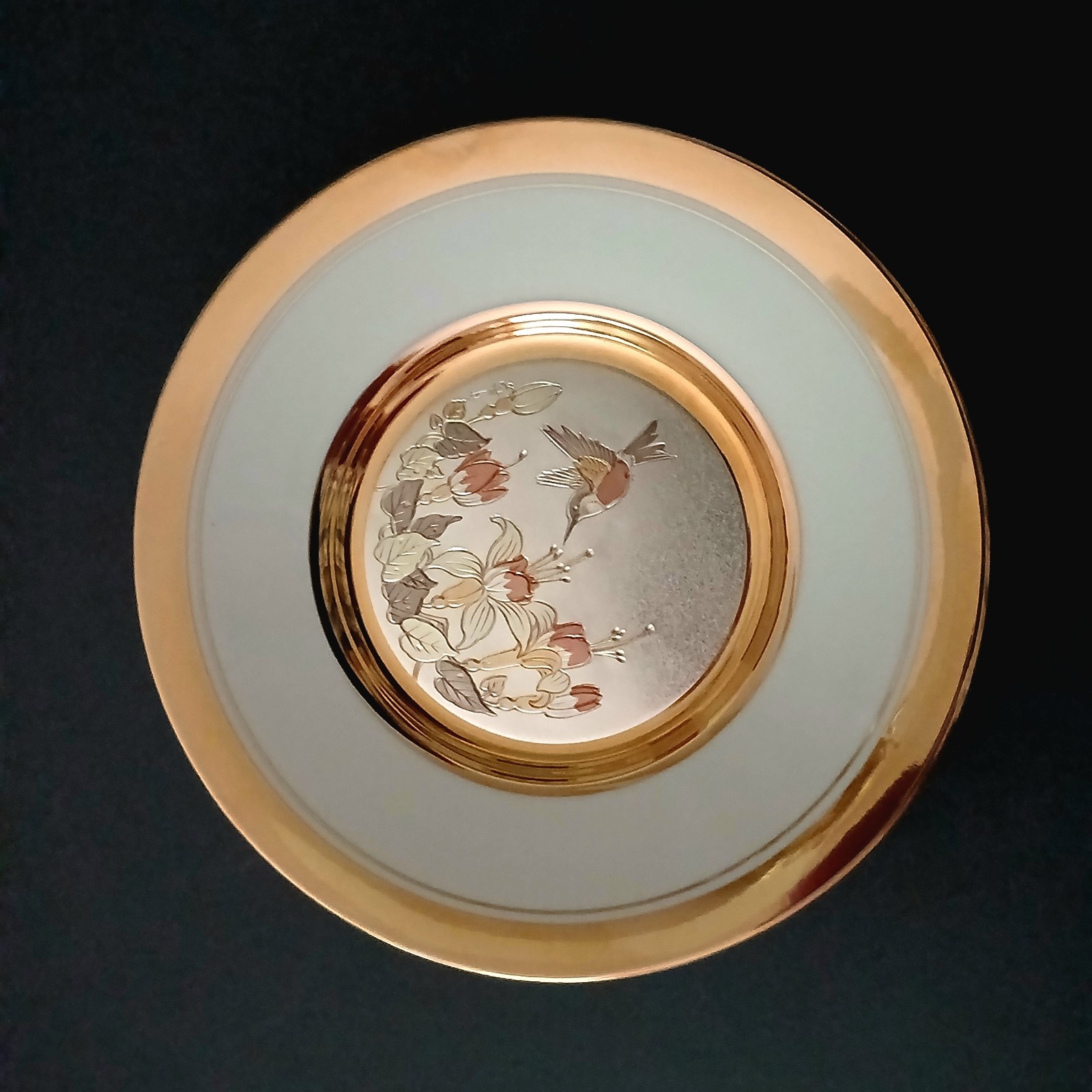 Vintage The Art Of Chokin Collection Japanese Plate Dynasty Gallery Exclusive