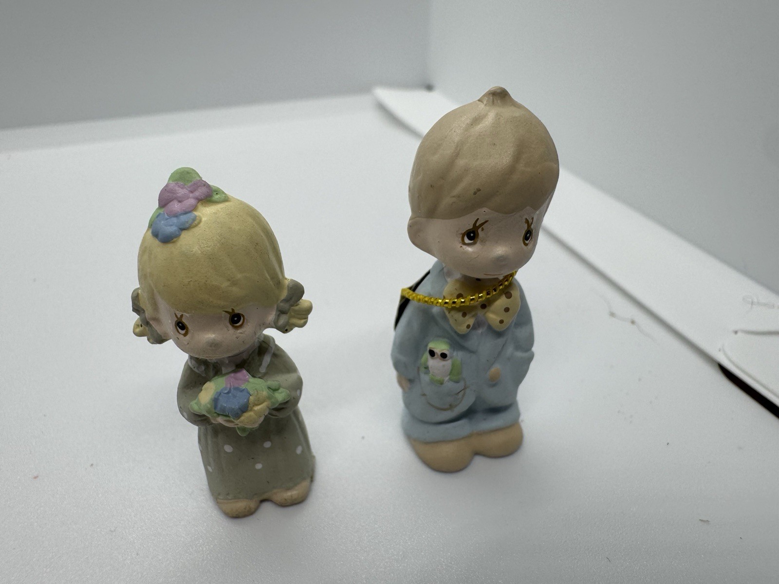 Precious Moments Tiny Metal Figures Enesco 1989