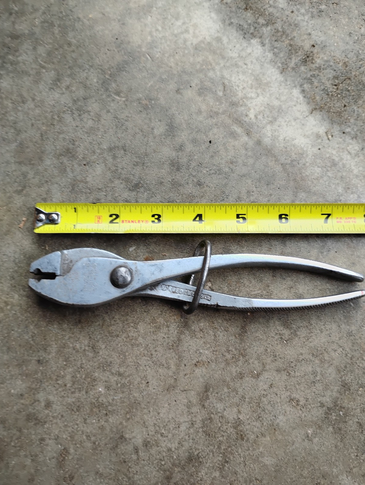 Vintage Diamond KC-18 Slip Joint Hose Clamp Pliers Duluth USA