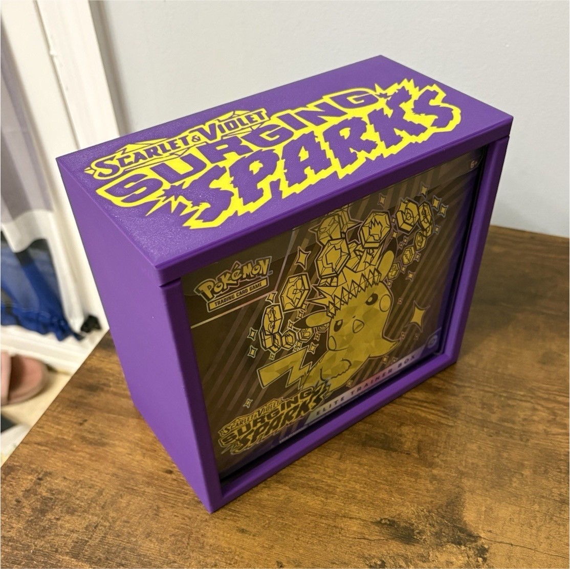 Pokémon Scarlet & Violet Surging Sparks high quality themed protection case.