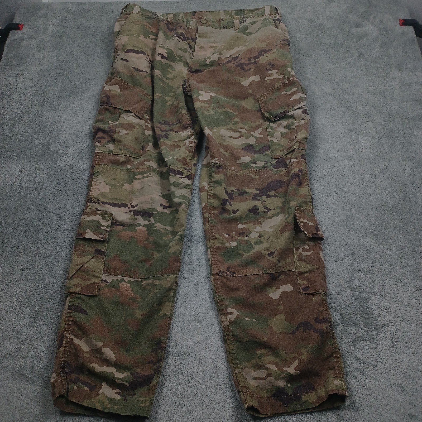 US Military Pants Mens Large Brown Camouflage Flame Resistant Modern Cargo