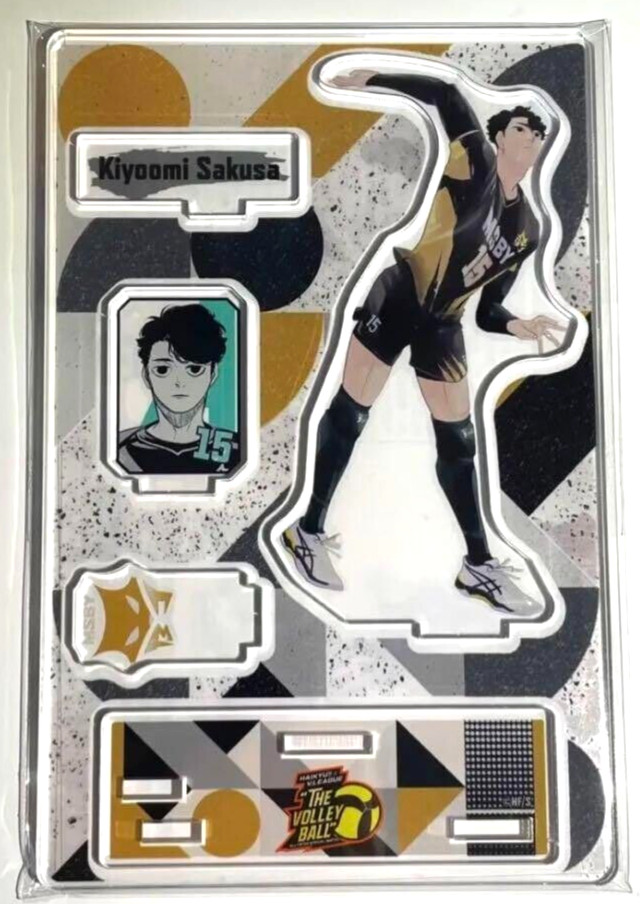 Haikyuu HQ x VL ver. Acrylic Stand Diorama Figure Kiyoomi Sakusa Furudate Jump