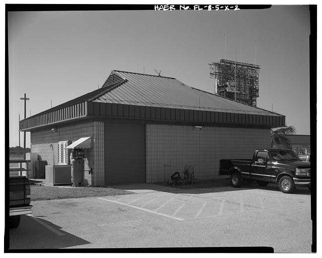 Cape Canaveral FL Launch Complex 17 Facility 28420 1980s Building View