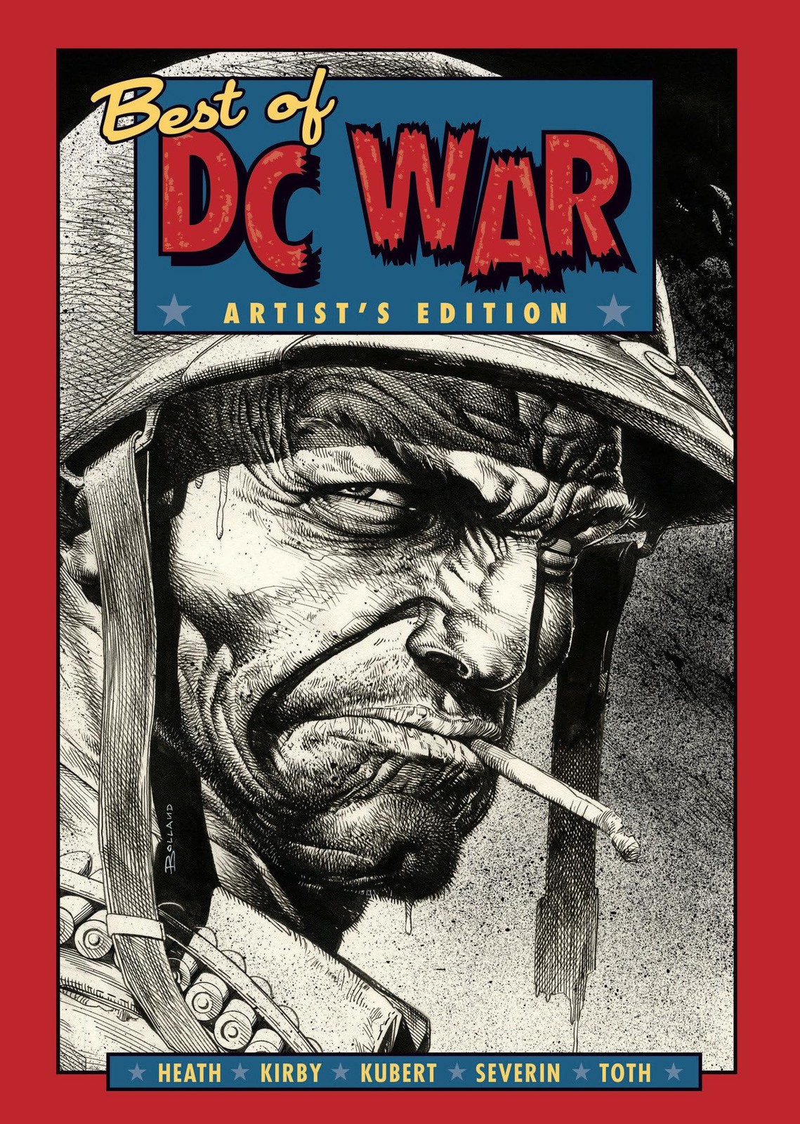 Best Of DC War Artists Edition HC IDW Publishing