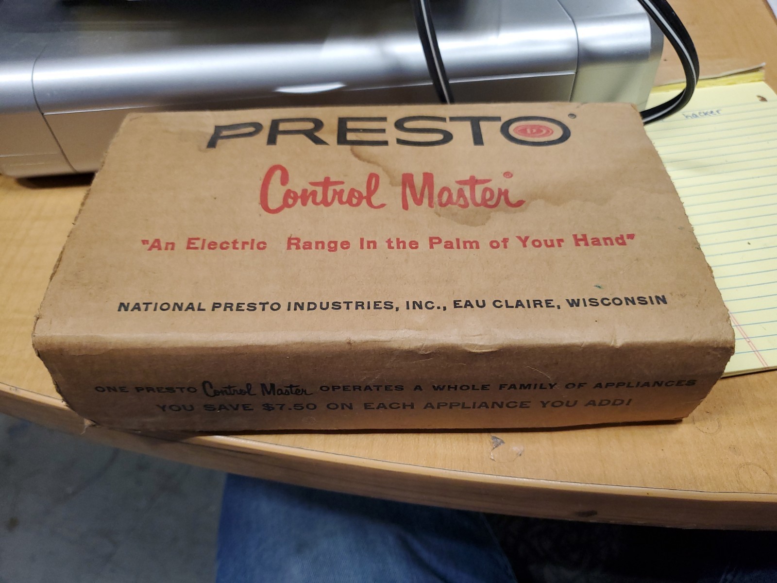 Vintage New Presto Control Master Model HC-1 Electrical Plug Fits 7 Appliances