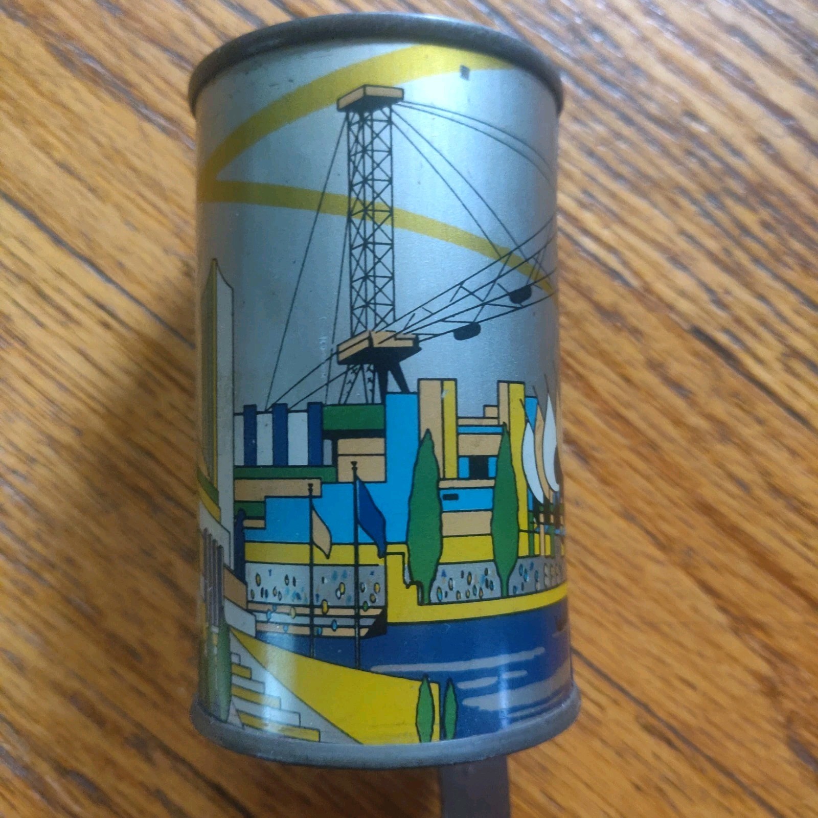Vintage 1934 CHICAGO WORLD\'S FAIR Century Progress American Can Co Piggy Bank
