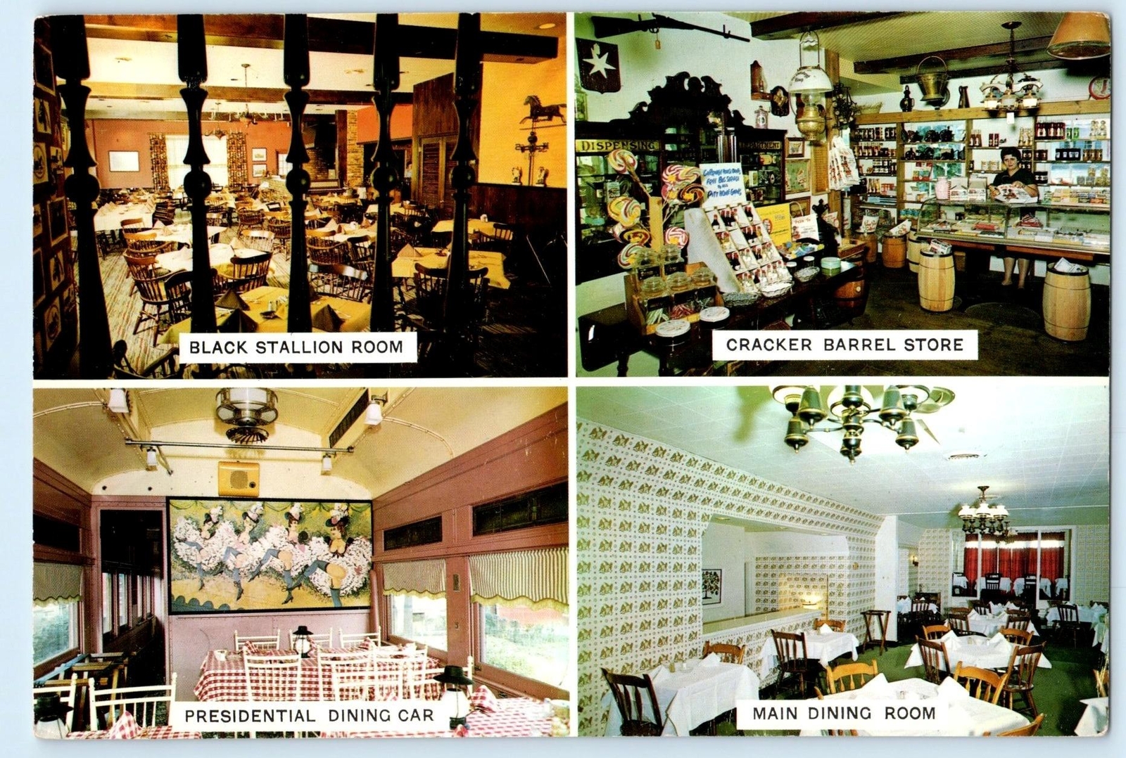PITTSBURGH, PA ~ Roadside CARRIAGE HOUSE RESTAURANT c1960s ~ 6
