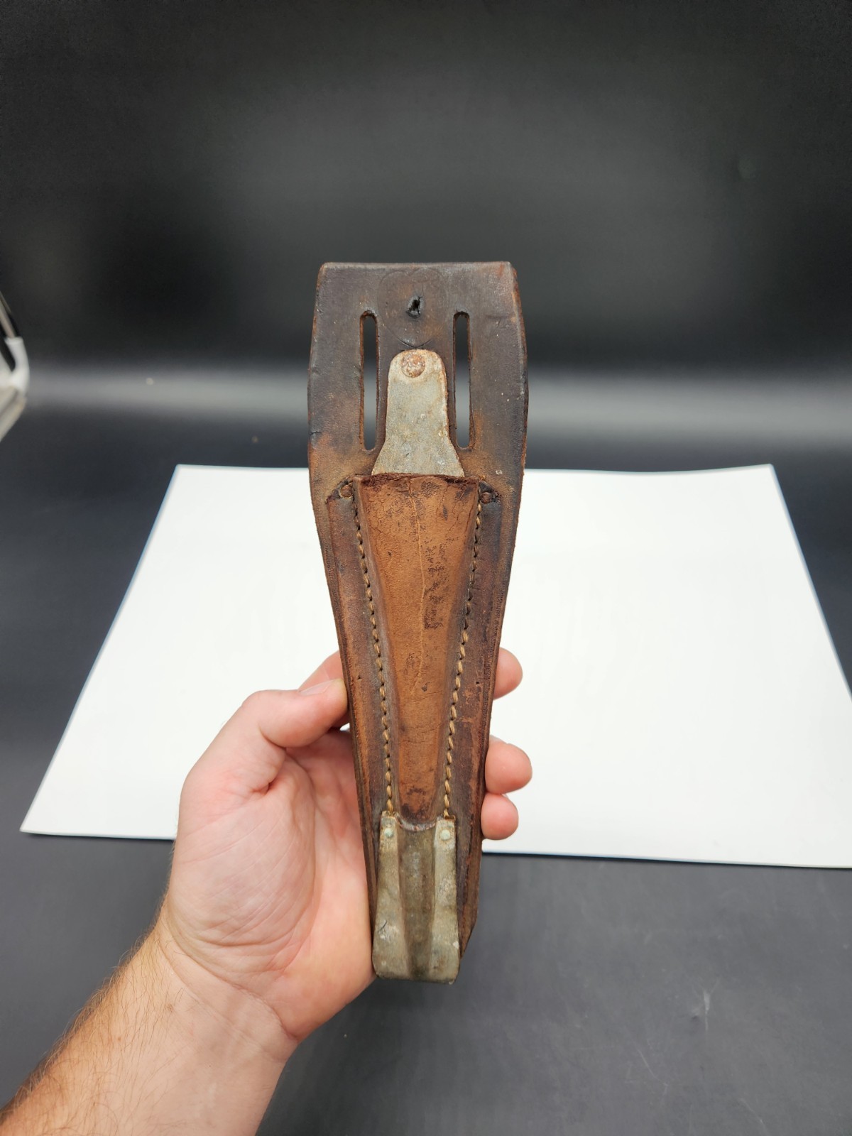 Vtg HART'S Patented Scabbard - 1930s - Leather 