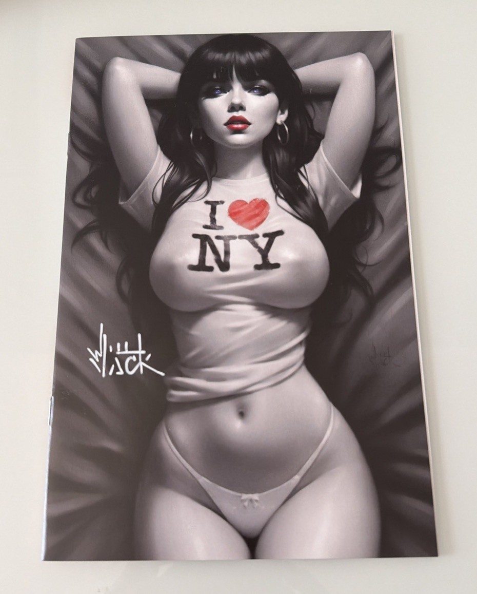 VAMPIRELLA #672 NYCC EXCLUSIVE VIRGIN VARIANT COVER BY WILL JACK NM 2025