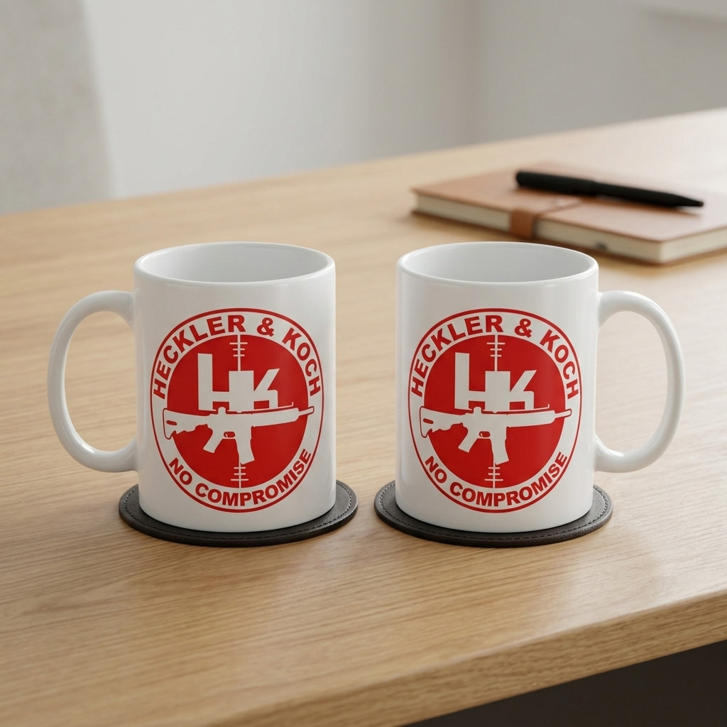 HK Heckler and Koch Guns Firearms Coffee Mug
