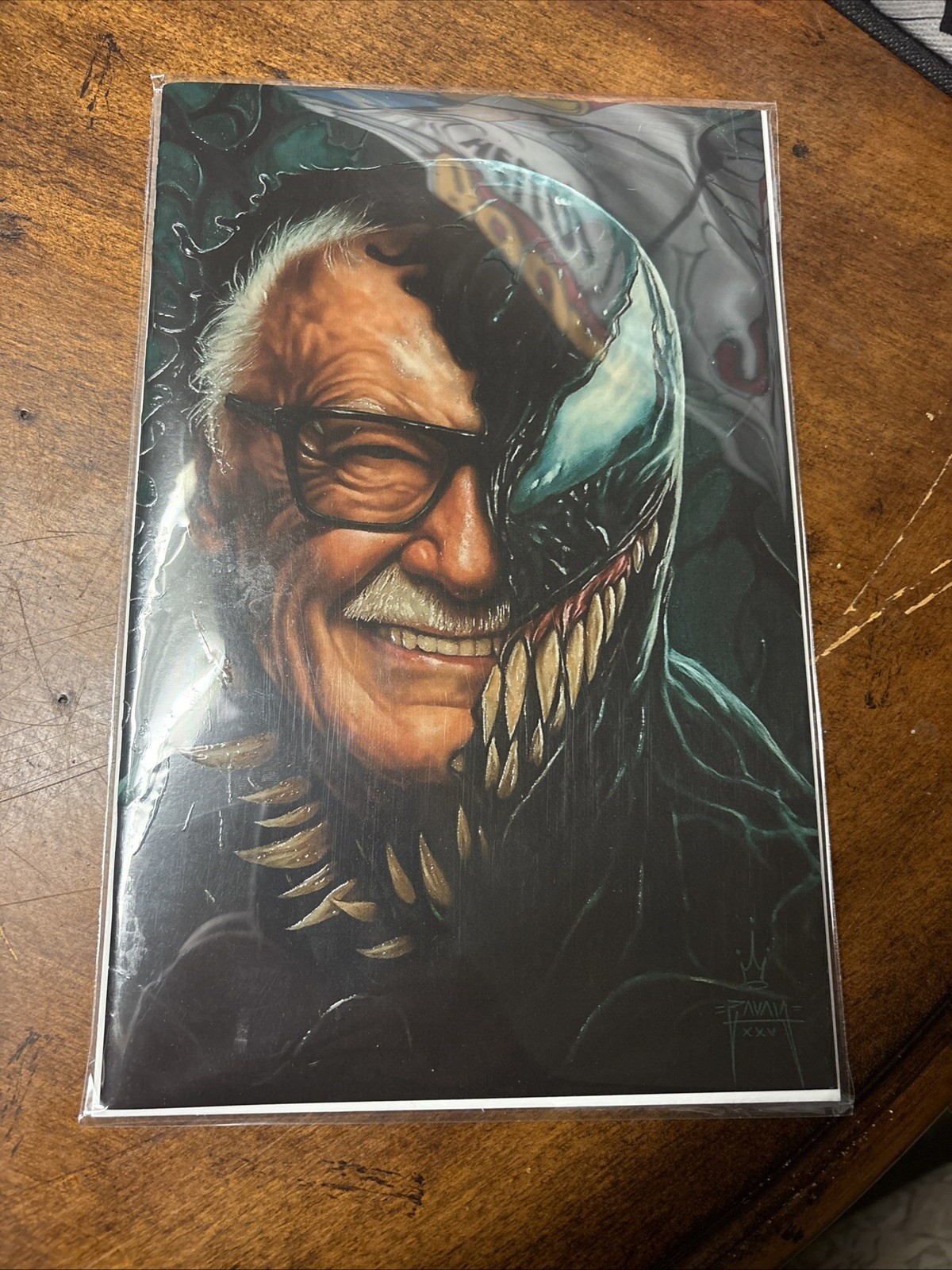 Tribute: Stan Lee #1 Venom Variant Martin Zavala Art Limited Edition SDCC 