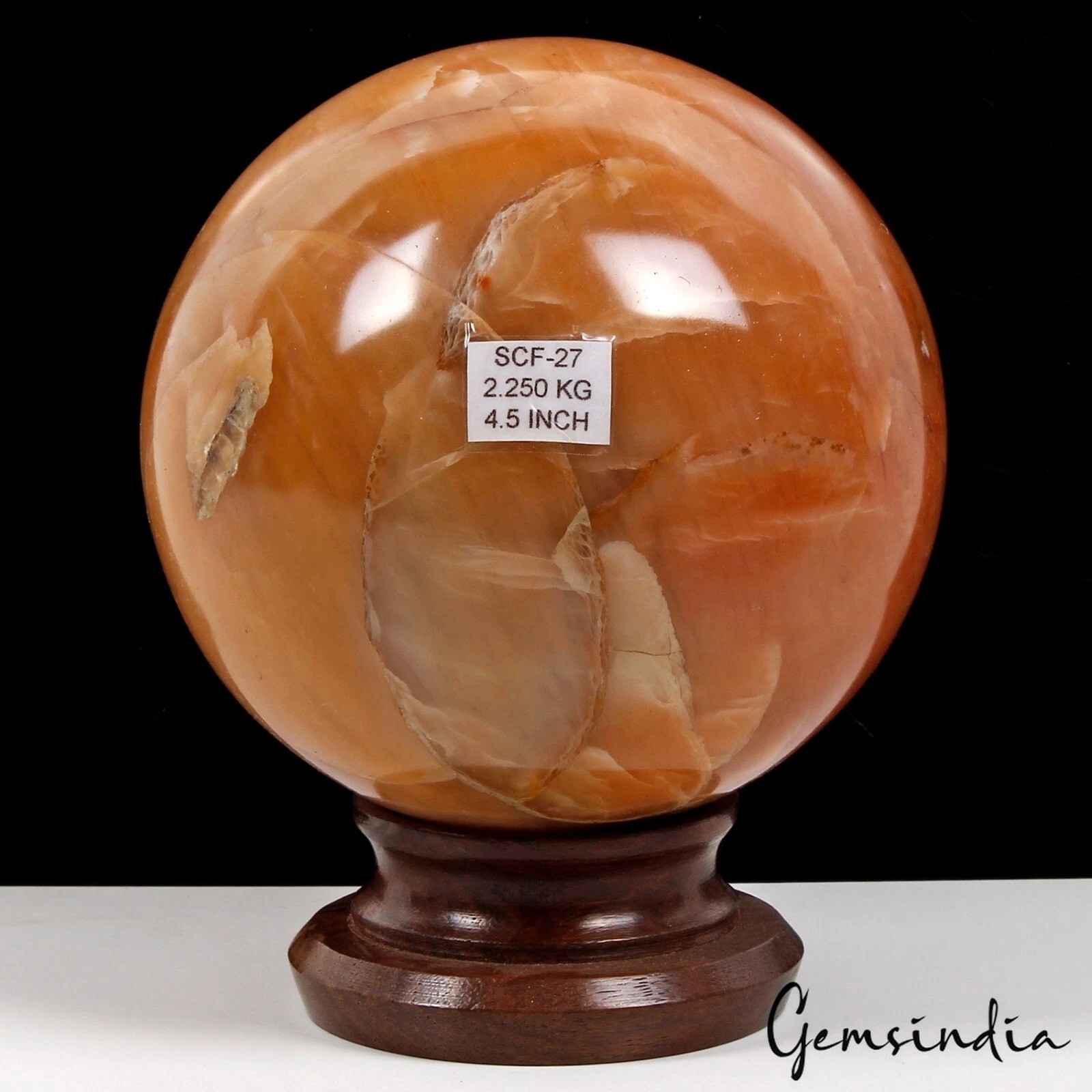 2.25 kg Natural Aventurine Healing Crystal Sphere Mineral Gem Display Stand