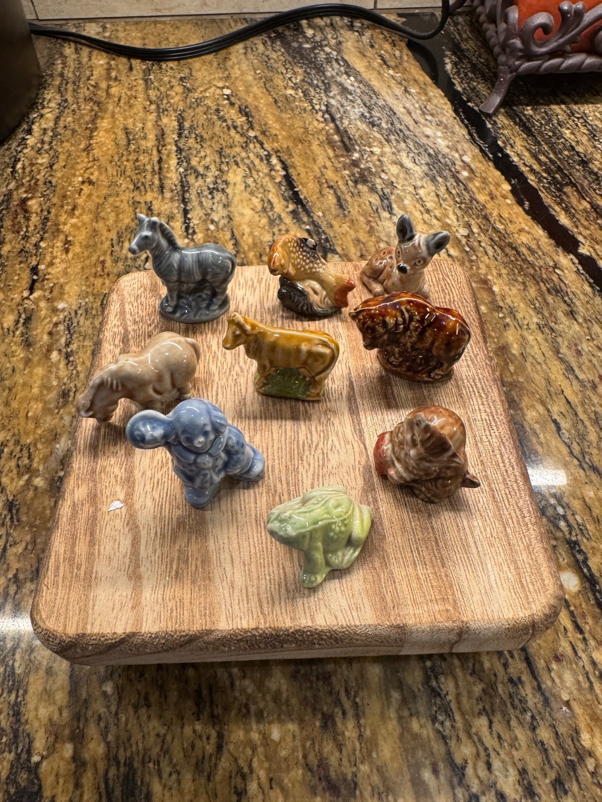 Vintage Wade Whimsies Animals Set of 9