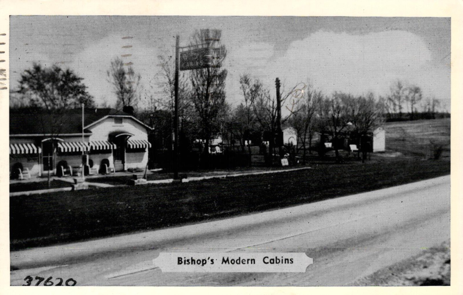 Lincoln Highway Pennsylvania - Bishop\'s Modern Cabins 30 Miles W of Pittsburgh