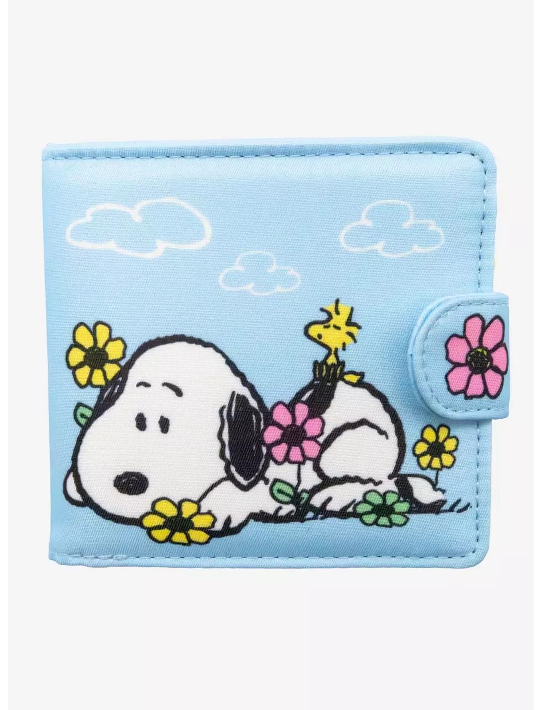 Whatever Makes You Happy x Peanuts Floral Snoopy Wallet NEW