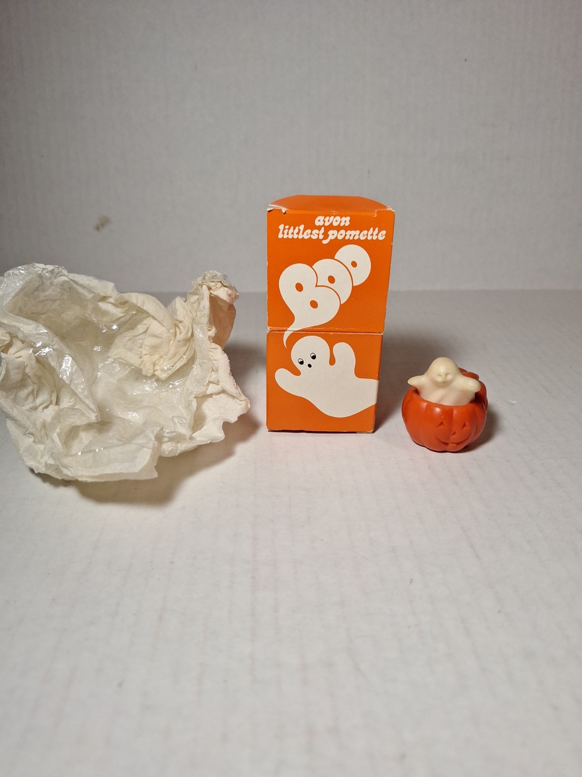 Vintage Avon Littlest Pomette Pumpkin Soap 1983