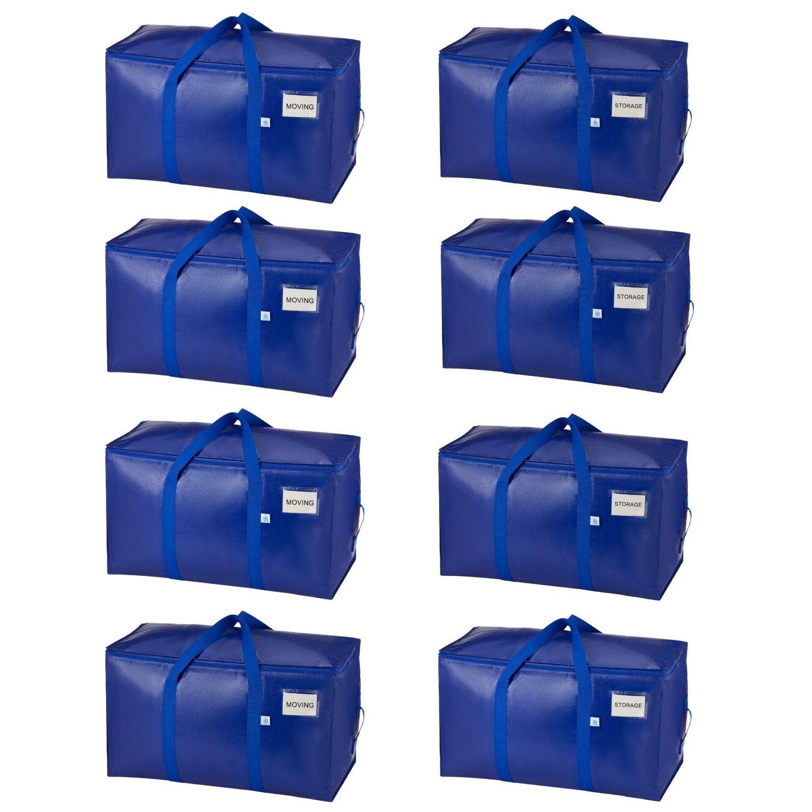 Veno 8 Pack Heavy Duty Moving Bags 90L Extra Large Moving Boxes Alternative