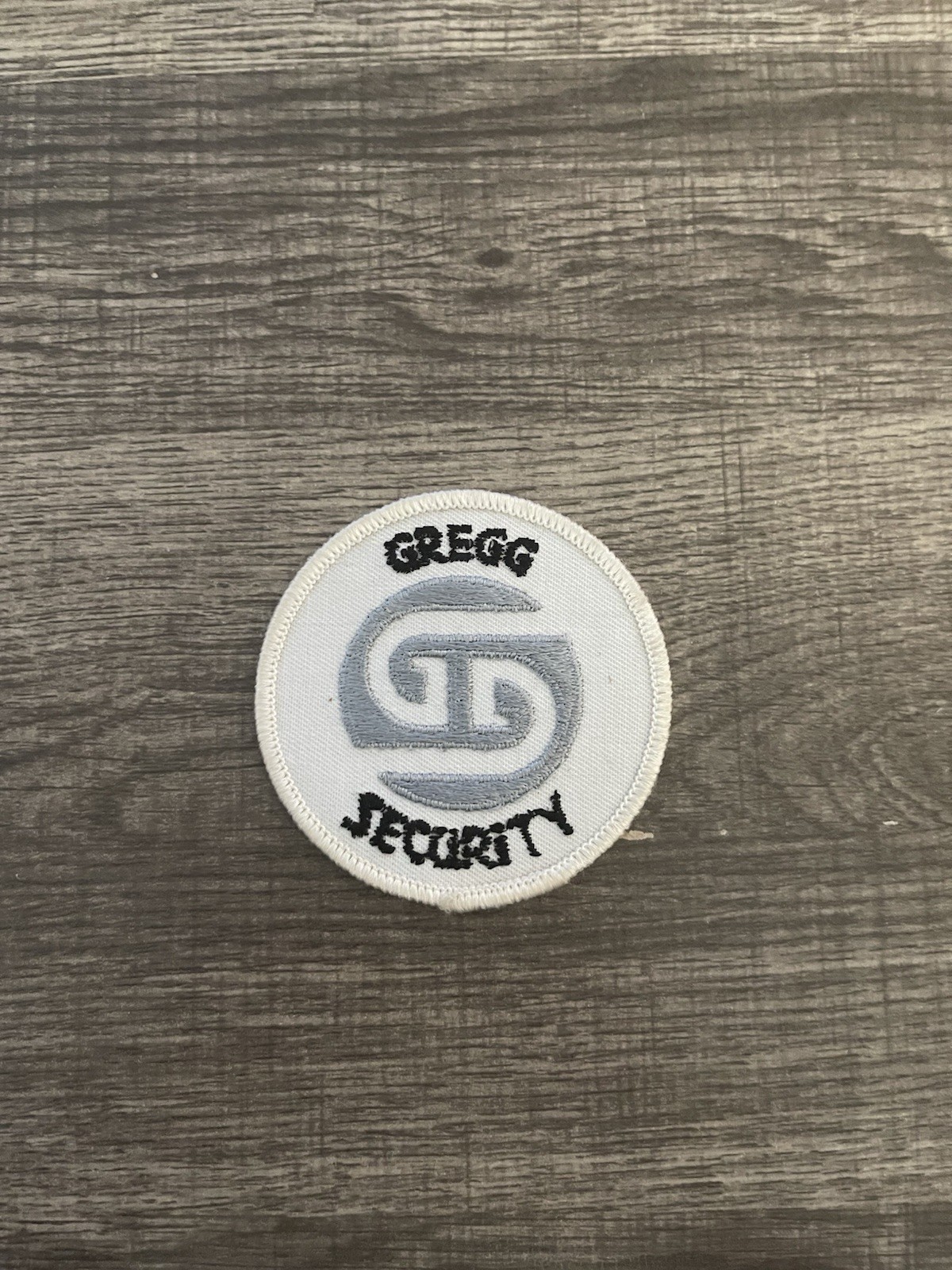 Vintage Gregg Security Company Patch