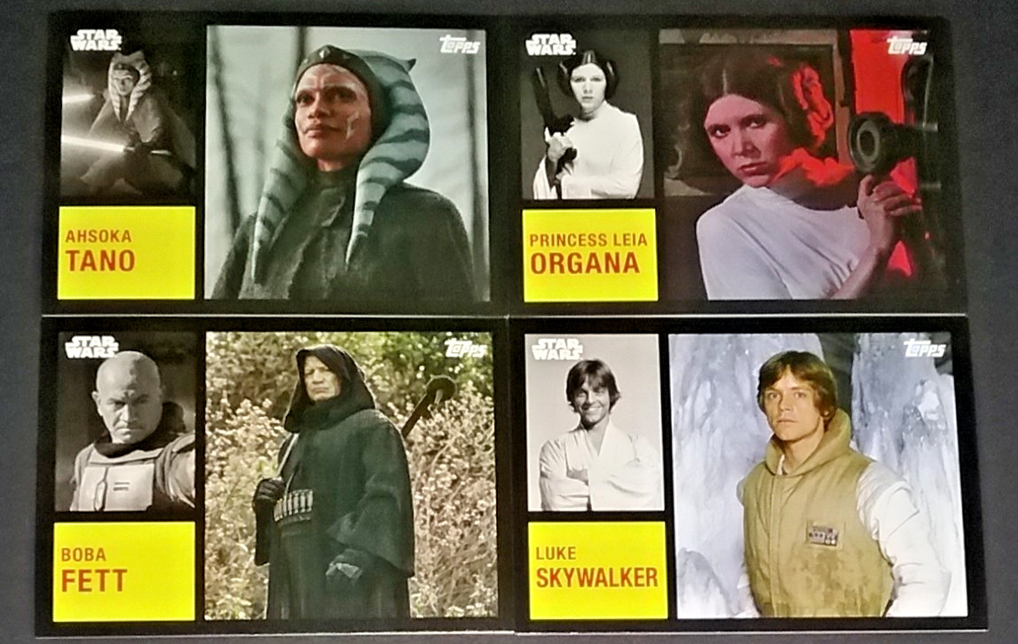 2024 TOPPS STAR WARS THROWBACK THURSDAY SETS 17 18 19 & 20 (CARDS #49 - #60) 2024 TOPPS STAR WARS THROWBACK THURSDAY SETS 17 18 19 & 20 (CARDS #49 - #60)