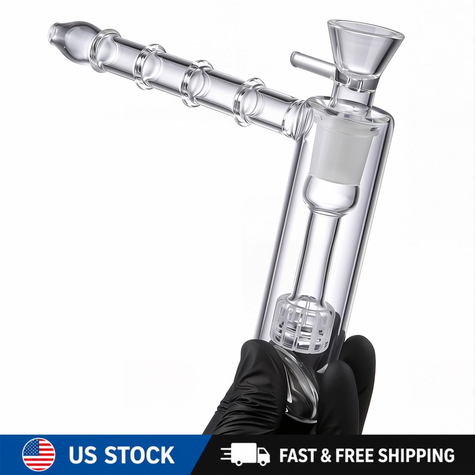 Hammer Style Birdcage Perc Hookah Smoking Pipes 18mm Glass Water Bubbler US