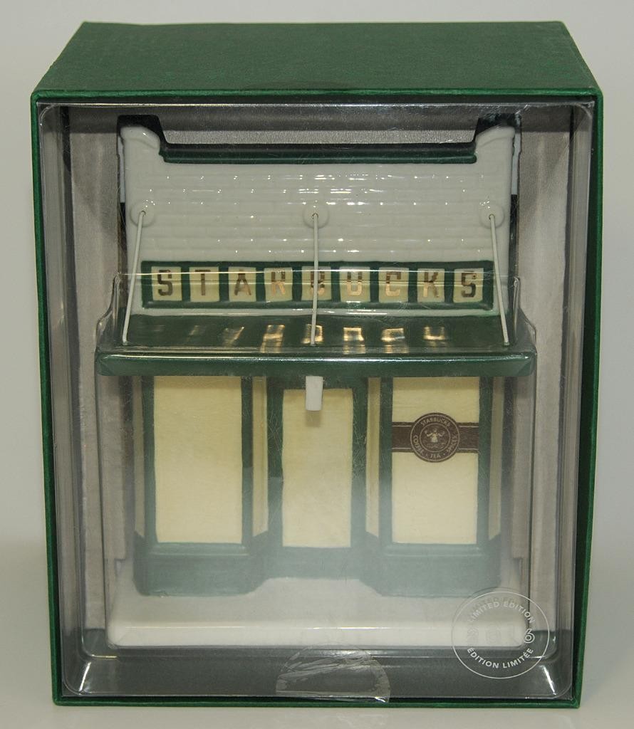Starbucks ~ 2016 Pike Place Store Limited Ed. Storefront Ceramic Figurine *NEW