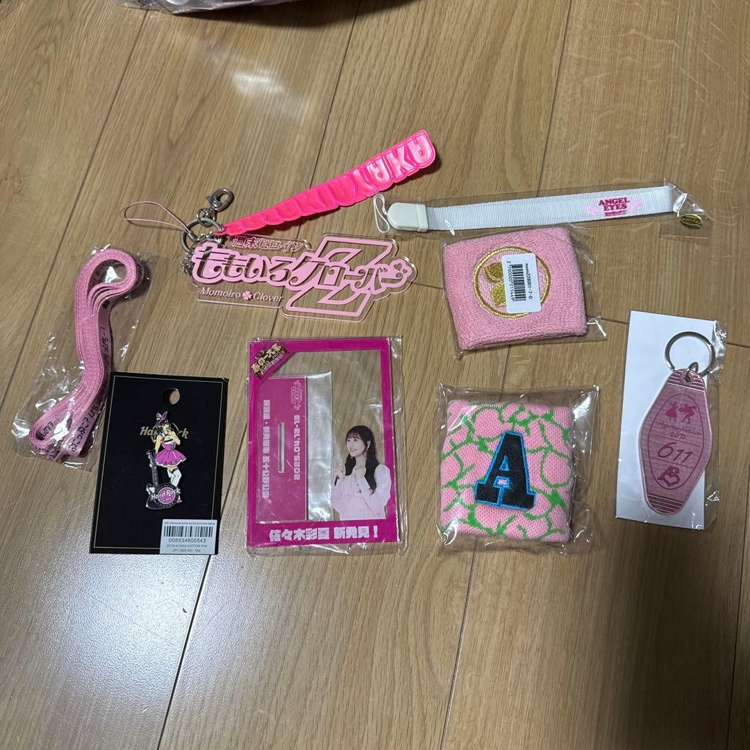 Momoclo Wristband Set Ayaka Sasaki Jewelry Collectible Accessories