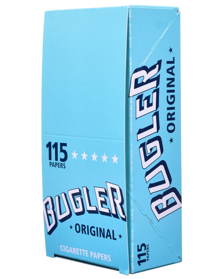 Bugler Rolling Papers Single Wide Cigarette Paper 2760 Leaves (Full Display Box) Bugler Rolling Papers Single Wide Cigarette Paper 2760 Leaves (Full Display Box)