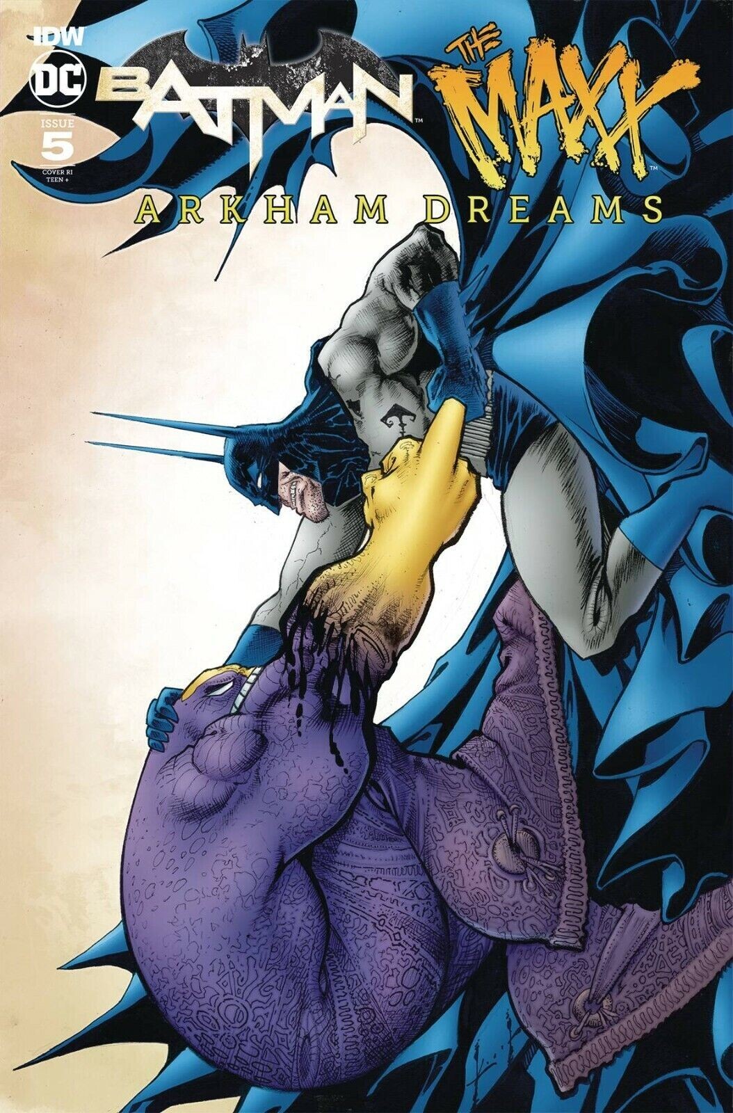 BATMAN / THE MAX ARKHAM DREAMS #5 NM 2020 COVER A / SAM KIETH IDW / DC b-71
