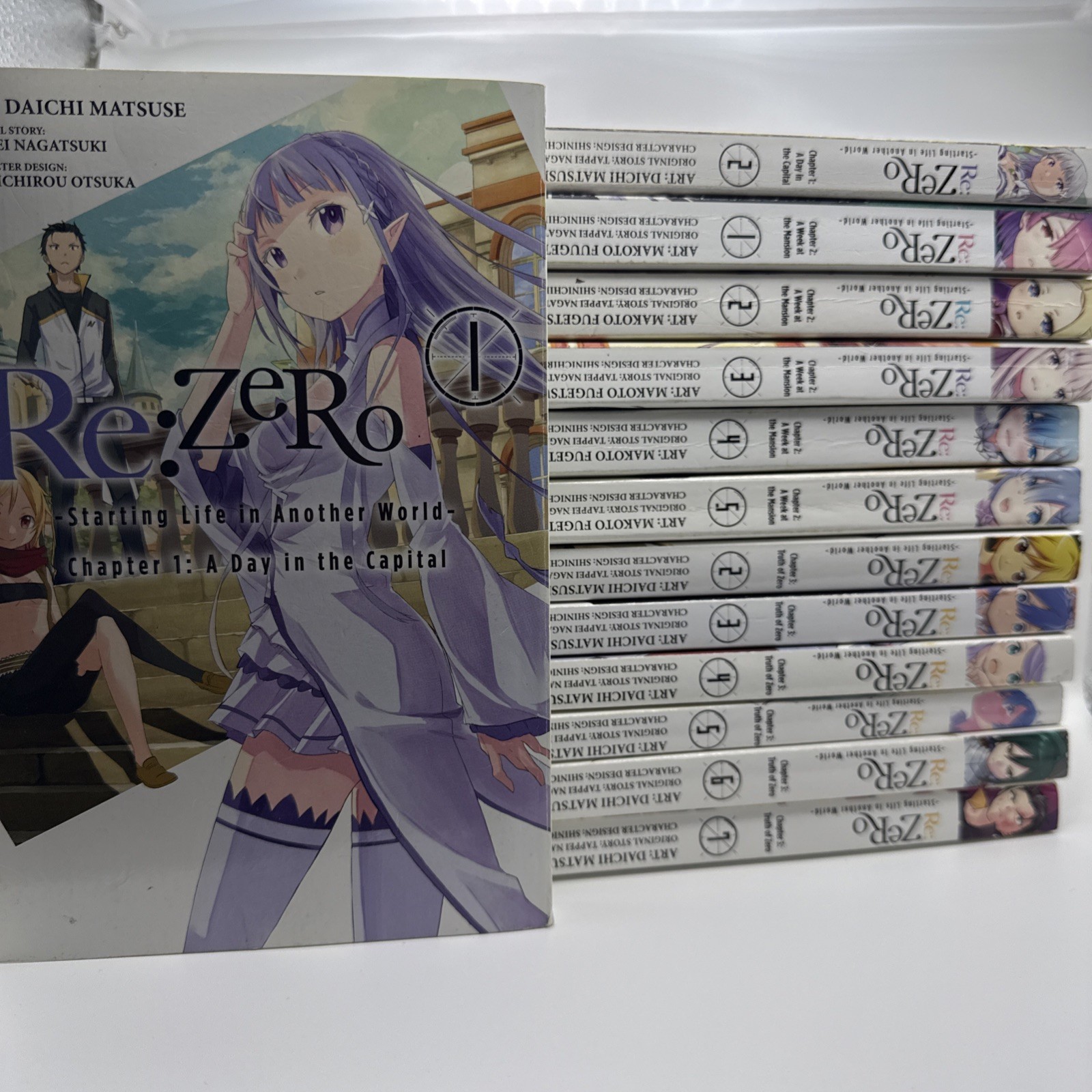 Yen Press Re:Zero Starting Life in Another World Manga Lot Eng, see description 