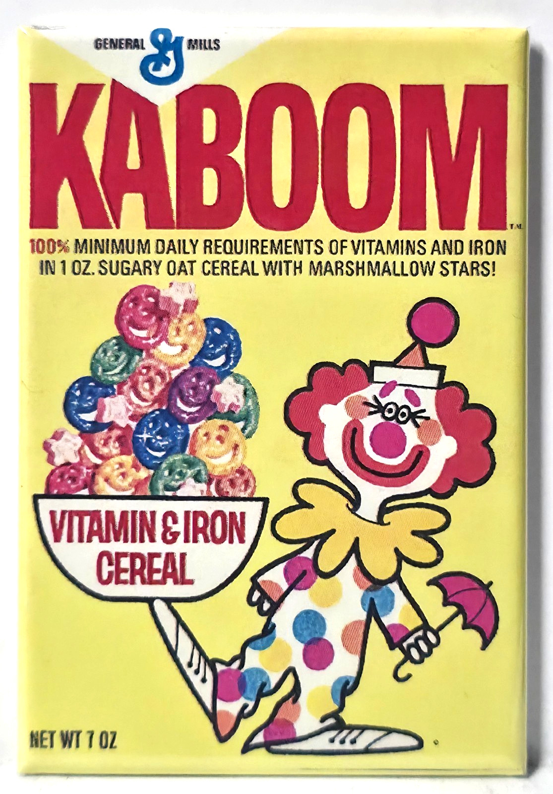 Kaboom Vintage Cereal Box 2\