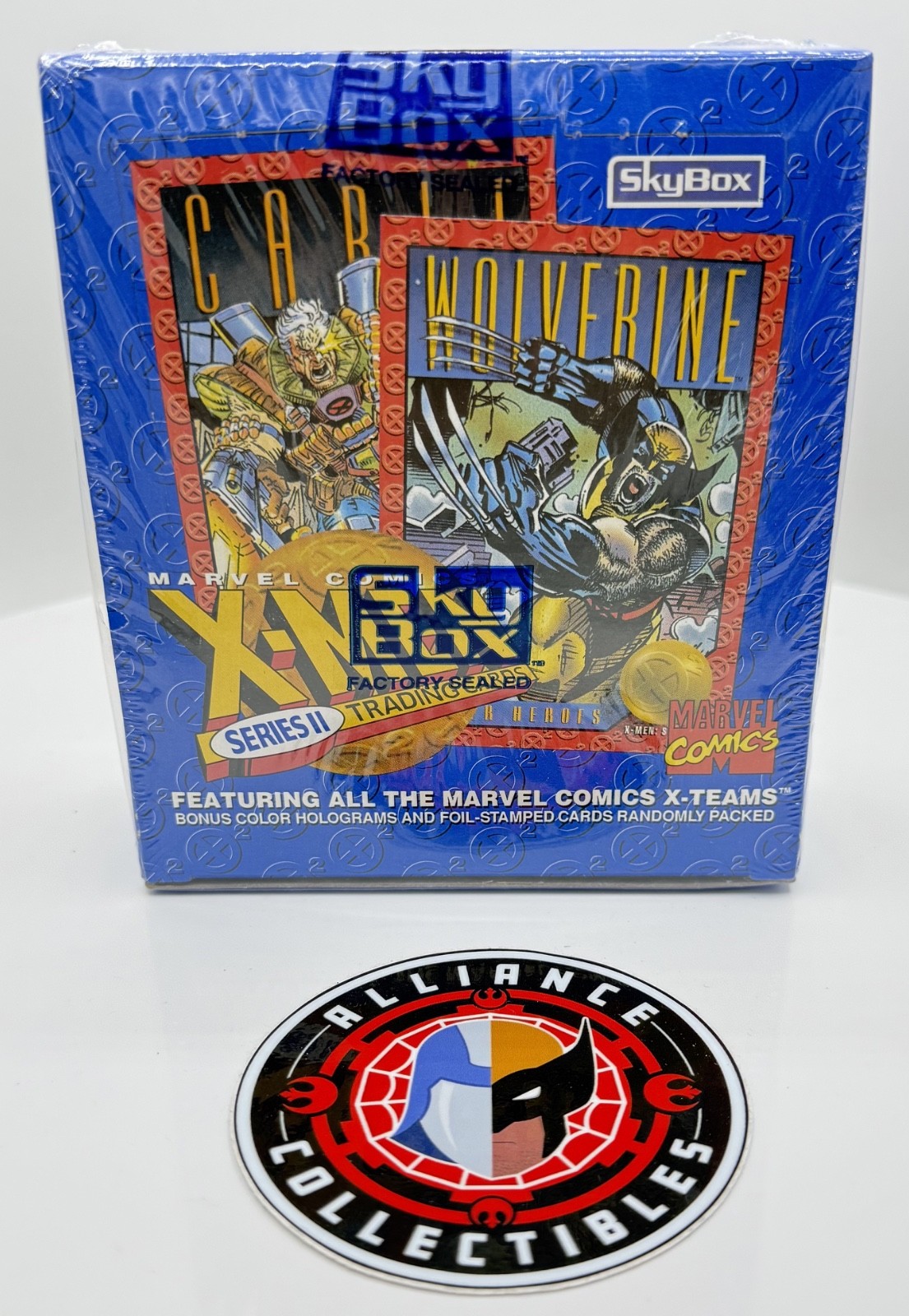 1993 SKYBOX Marvel X-MEN Series II MCU Trading Cards Factory Sealed Box 36P/216C