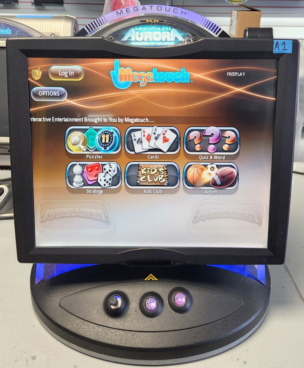 Merit Megatouch Aurora 2014 Multi Game Arcade Video Game Machine Multicade - A1