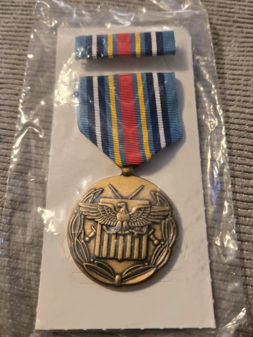 GWOT US Global War on Terrorism Expeditionary Medal Set in Factory Box ribbon 