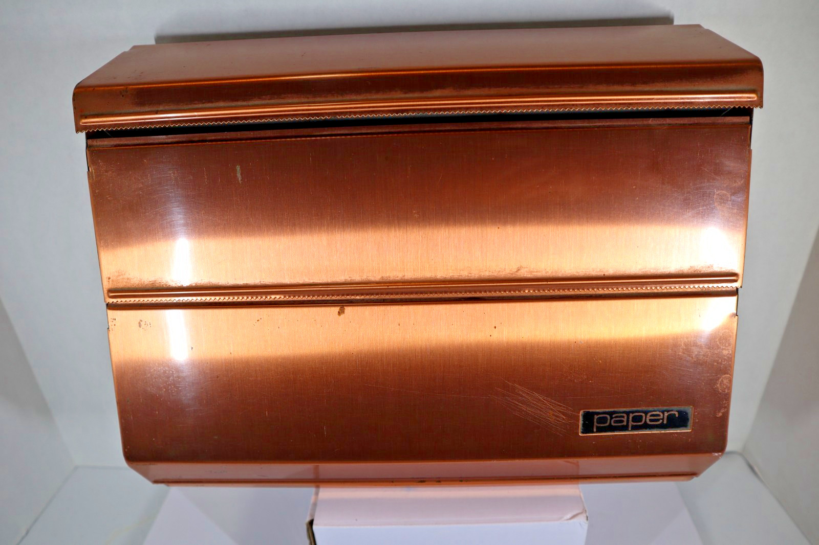Vintage 1950’s Lincoln Beautyware Kitchen Dispenser Wax Paper, Foil, Papertowels