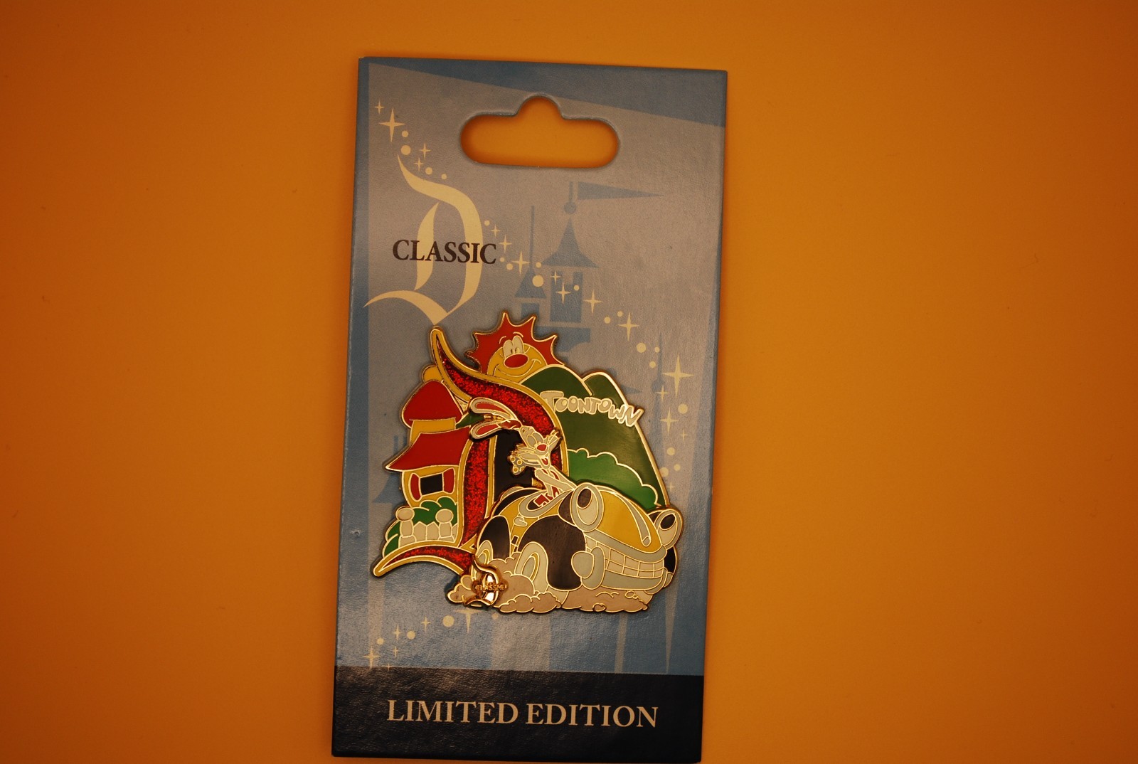 2011 Disneyland Classic D Collection Pin LE 1000: Roger Rabbit's Cartoon Spin