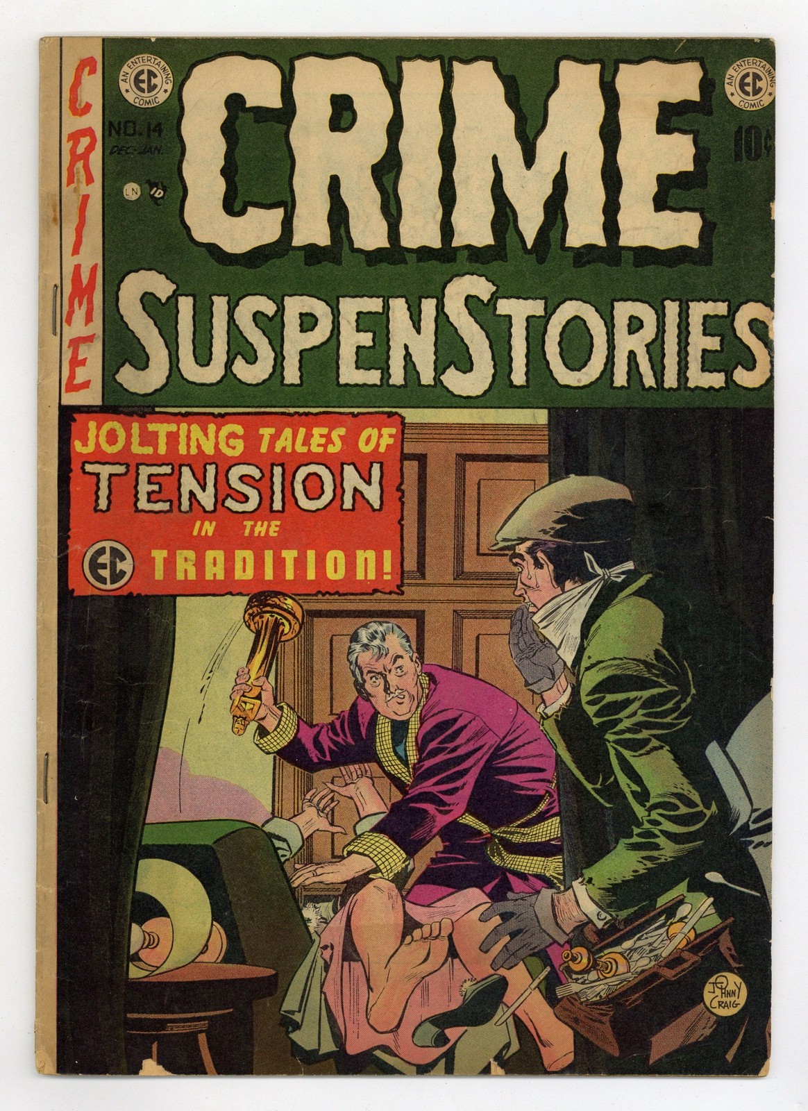 Crime Suspenstories #14 GD/VG 3.0 1952