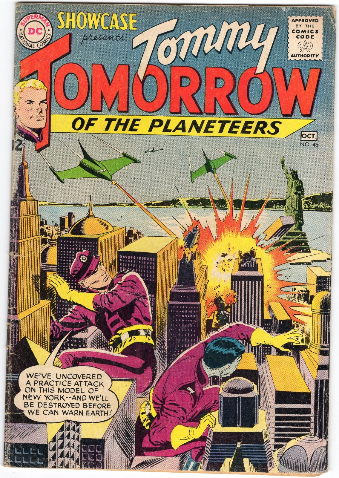 Showcase 46 1963 DC Comics VG 4.0 Tommy Tomorrow Lon Vurian