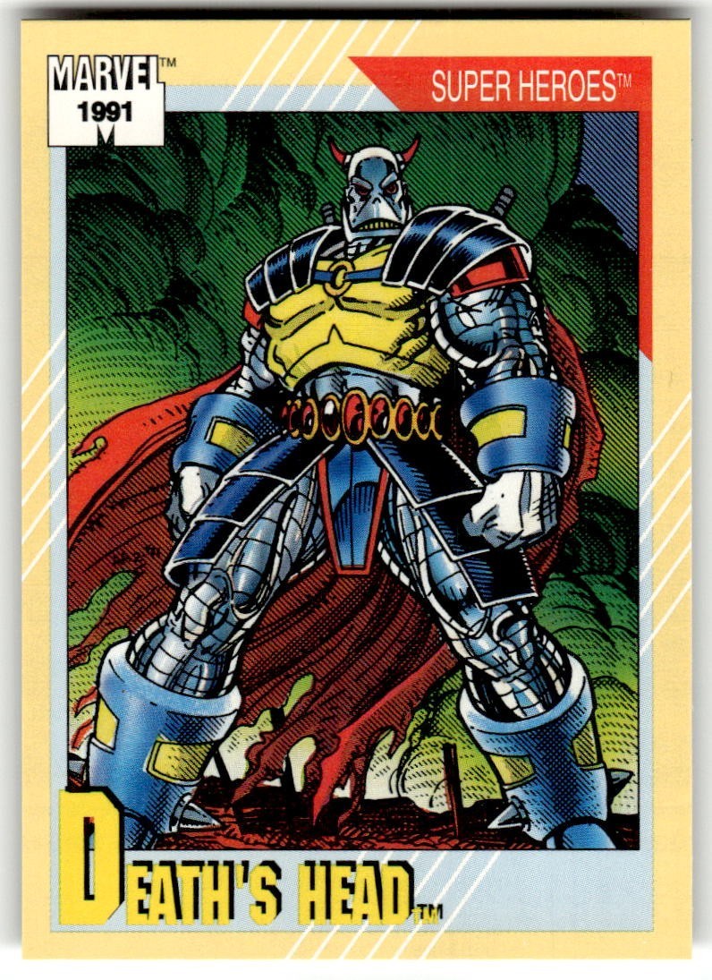 Death\'s Head - 1991 Impel Marvel Universe Series II #33