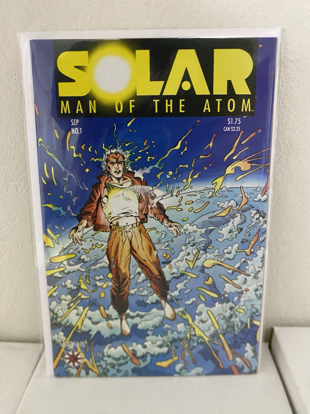 Solar, Man of the Atom Vol 1 #1 NM-/NM 1st Barry Windsor-Smith Valiant 1991