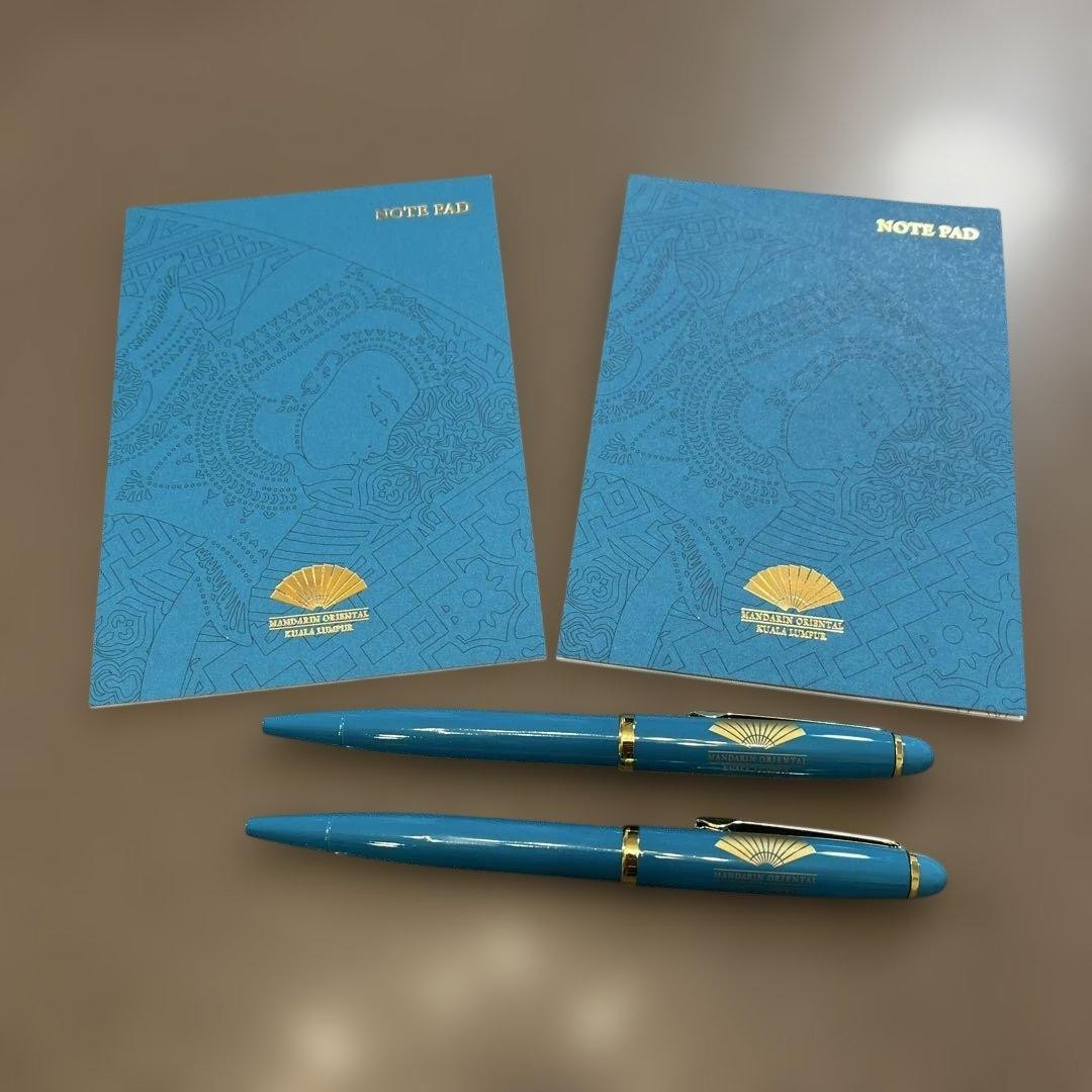 Overseas limited luxury hotel MANDARIN ORIENTAL ballpoint pen set #286461