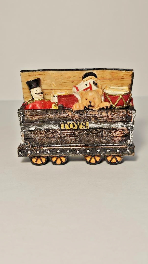 Vintage JCPenney Home Towne Express Toy Express Train 1999 Christmas Decor