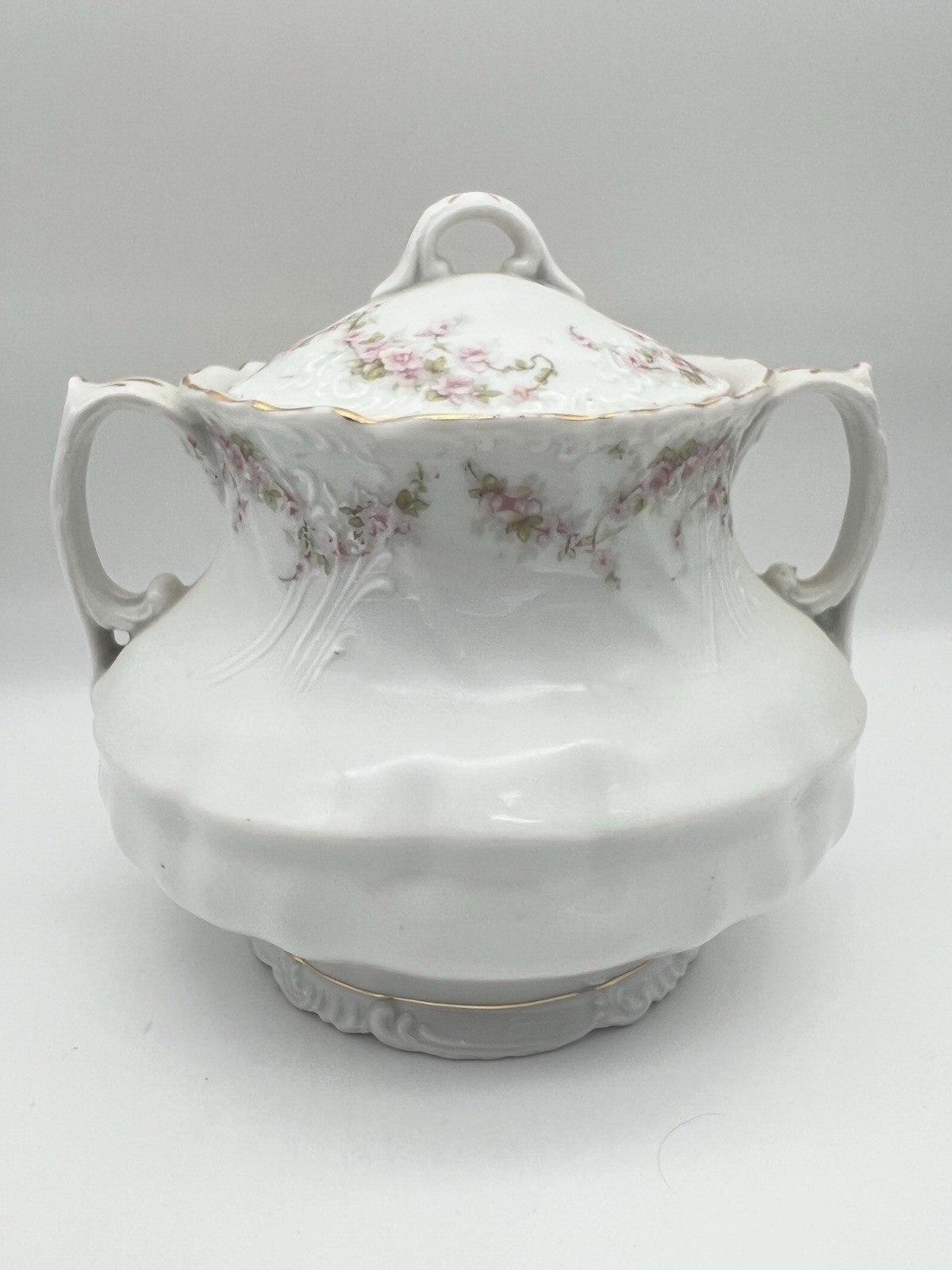 ANTIQUE MERKELSGRUN AUSTRIA BOHEMIA SMALL Roses COOKIES Candy 1912-1918th