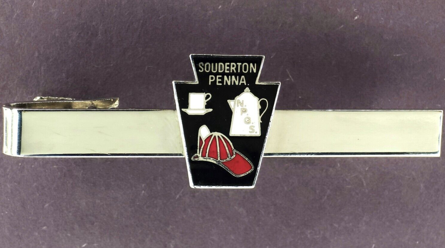 C1950s NPGS North Penn Goodwill Service Inc Souderton Pennsylvania Tie Clip Bar