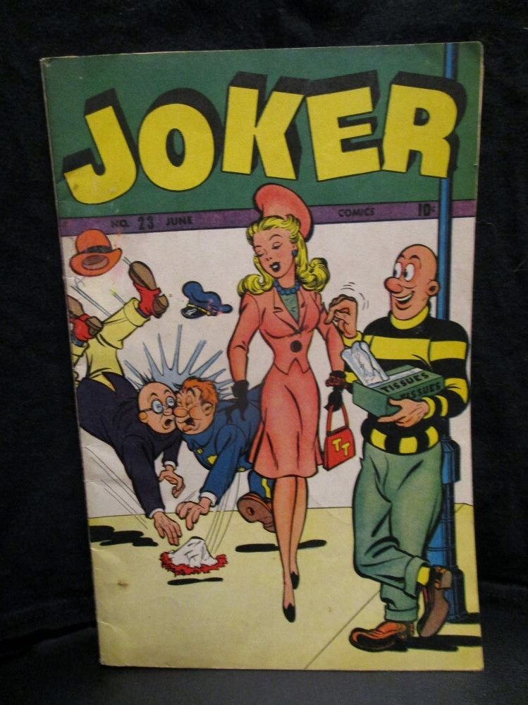 1946 JOKER Issue #23 Comic Book-Rare
