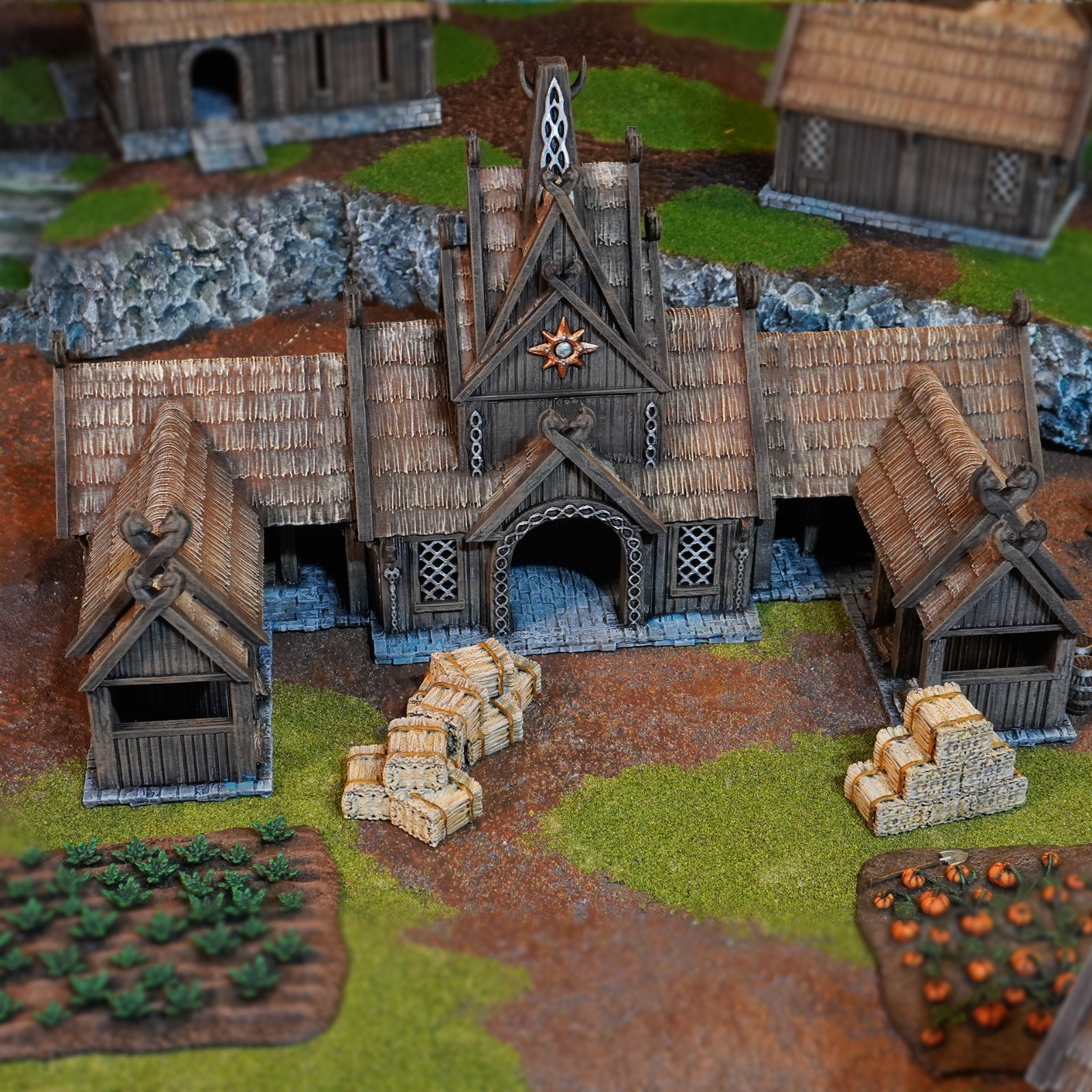Royal Stable | Kingdom of Saxonia Vol 2 | 28mm Tabletop Terrain | Fantasy