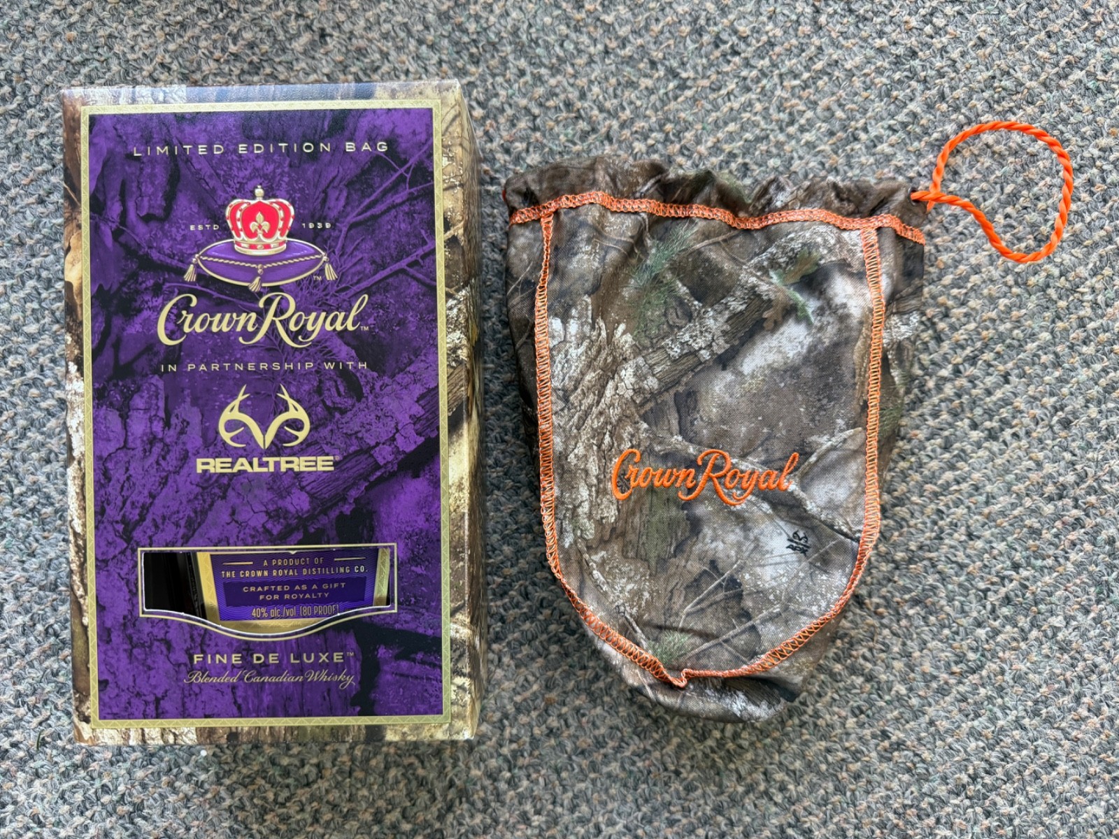 NEW JUST RELEASED CROWN ROYAL LIMITED EDITION COLLECTOR REALTREE CAMO BAG 2026 NEW JUST RELEASED CROWN ROYAL LIMITED EDITION COLLECTOR REALTREE CAMO BAG 2026