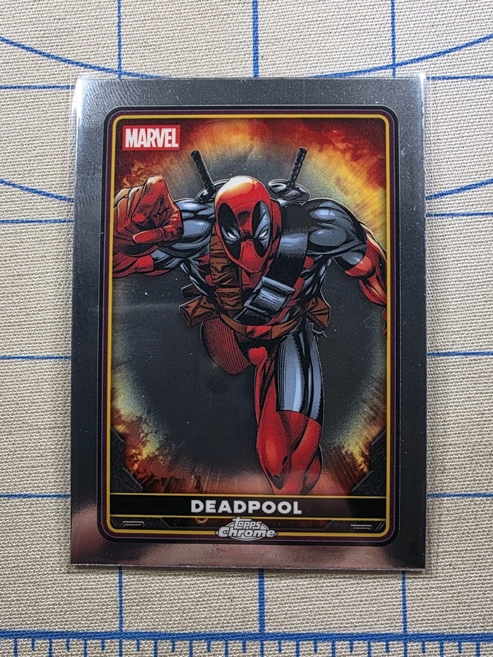Topps Chrome Marvel - Deadpool #1 - Base Card Topps Chrome Marvel - Deadpool #1 - Base Card