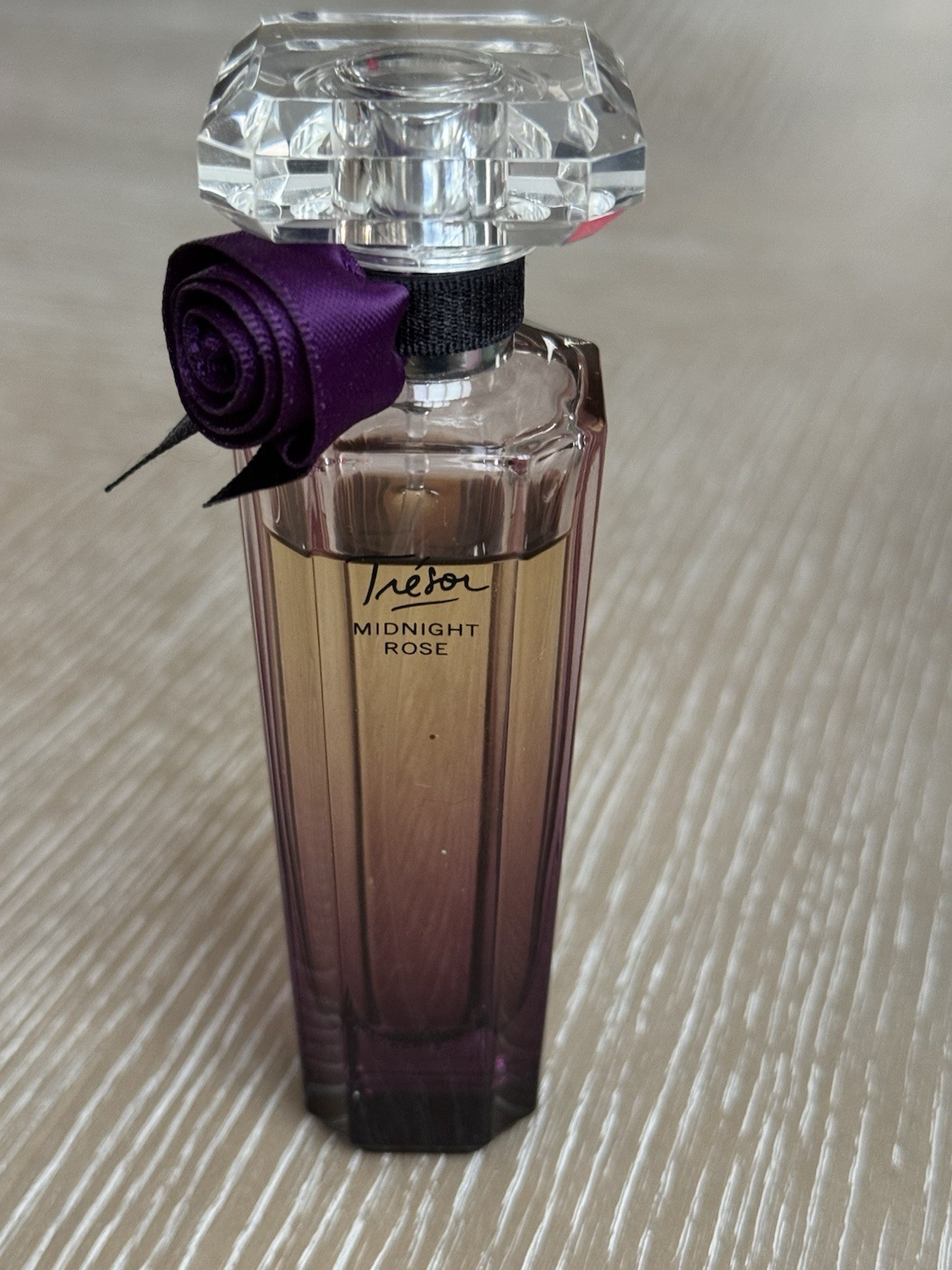 TRESOR MIDNIGHT ROSE by Lancome (WOMEN) - EAU DE PARFUM SPRAY 1.0 OZ 90% Full.