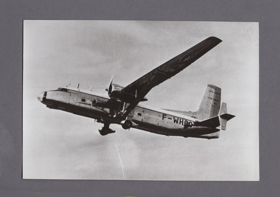 HUREL DUBOIS HD.34 VINTAGE PRESS PHOTO AVION FRANCE